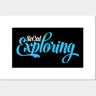 SoCalExploring Official Logo Collection Posters and Art